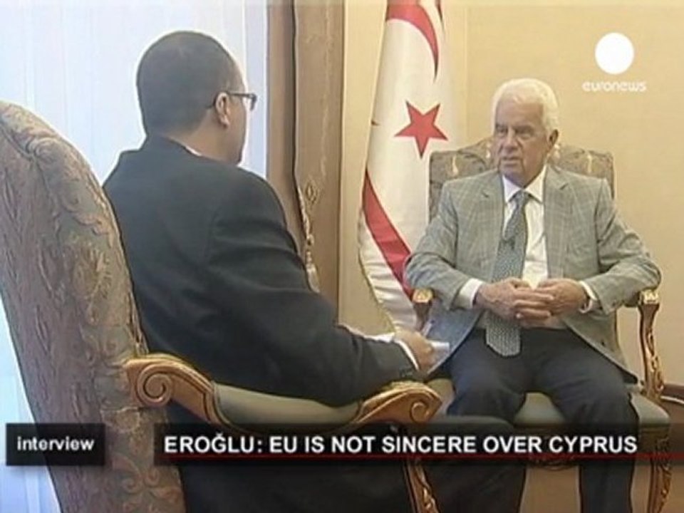 "L'Europe n'est pas impartiale" (leader des Chypriote turcs)