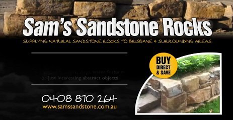 Landscape Supplies Bellbird Park Sam's Sandstone Rocks QLD