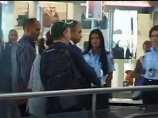 KNOX LEAVES: Amanda heads home to US