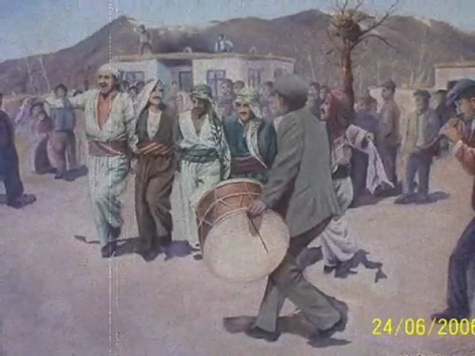 Nurettin rençber Kahta halayı Serbülent Öztürk yapımı