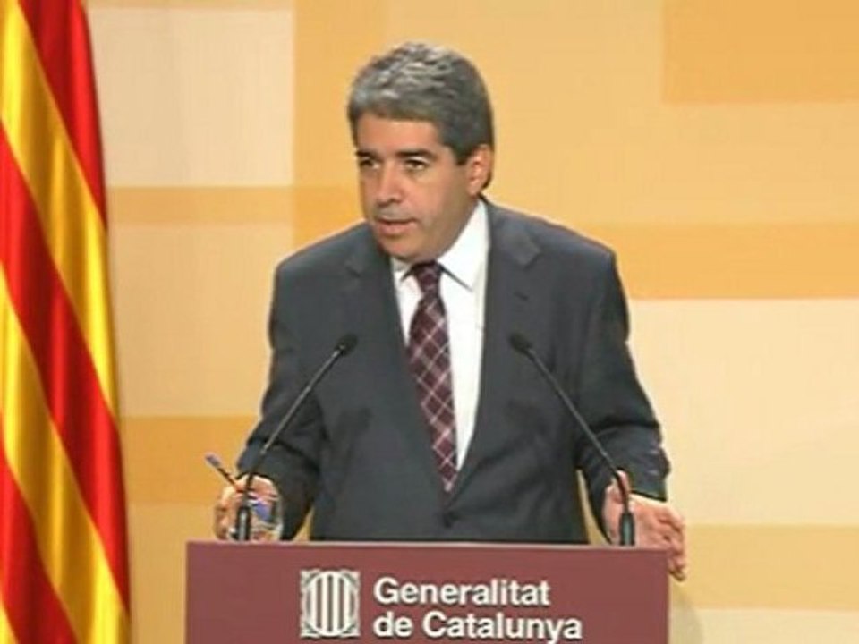 El portaveu del Govern respon les acusacions del Ministeri de Treball sobre l'atur