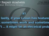 Lexus Electrical Repair Anaheim - Lexus Check Engine Light Repairs