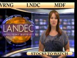 (MDF, LNDC, VRNG) CRWENewswire Stocks to Watch for Wed Oct. 05, 2011