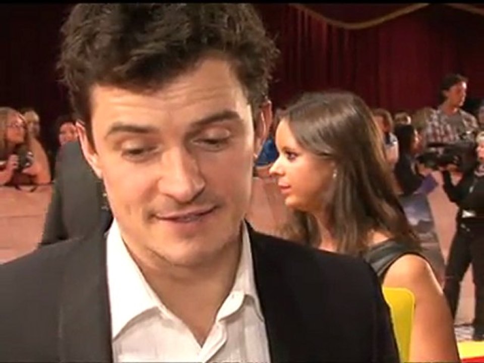 Orlando Bloom at The Three Musketeers premiere