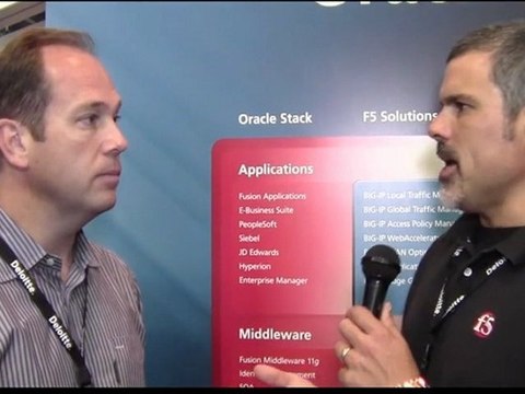 Oracle OpenWorld 2011: Interview with F5's Andy Oehler