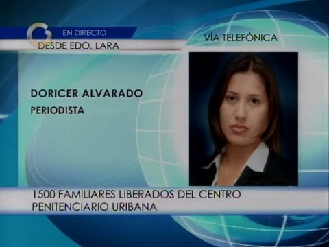Familiares de reclusos de Uribana salen del centro penitenciario
