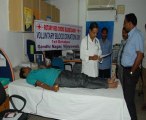 IDBI & TATA TELISERVICES BLOOD DONATION- RED CROSS VIJAYAWADA ON1-10-2010