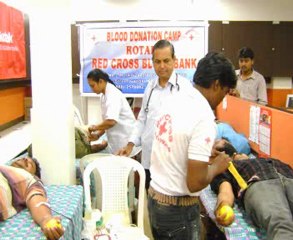 KOTAK MAHINDRA BANK BLOOD DONATION ON 11-09-09 AT VIJAYAWADA- RED CROSS VIJAYAWADA