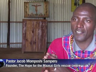 A rescue centre for Maasai girls fleeing circumcision