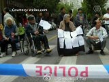Chinese Senior Citizens Protest Housing Project