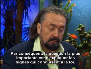 Le plus grand problème dans le monde est la faiblesse de la foi  Avec la foi profonde, on aura un courage magnifique