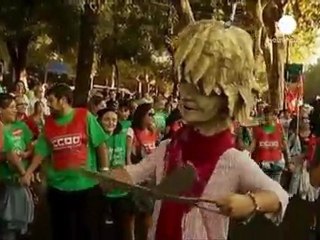 Los profesores vuelven a tomar Madrid contra los recortes