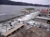 Shocking Video: Whole City Destroyed by Japan Tsunami Hitting Shizugawa