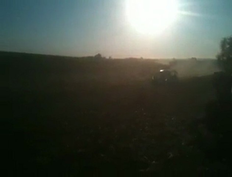 sortie de route Latvala Ford Fiesta rallye de france 2011 spéciale de cleebourg