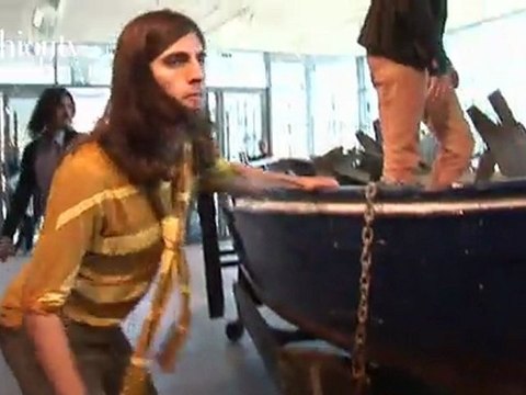 Diesel Black Gold ft These New Puritans LIVE in a Boat!