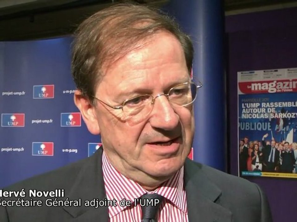 UMP - Hervé Novelli - Association des Elus Régionaux de France