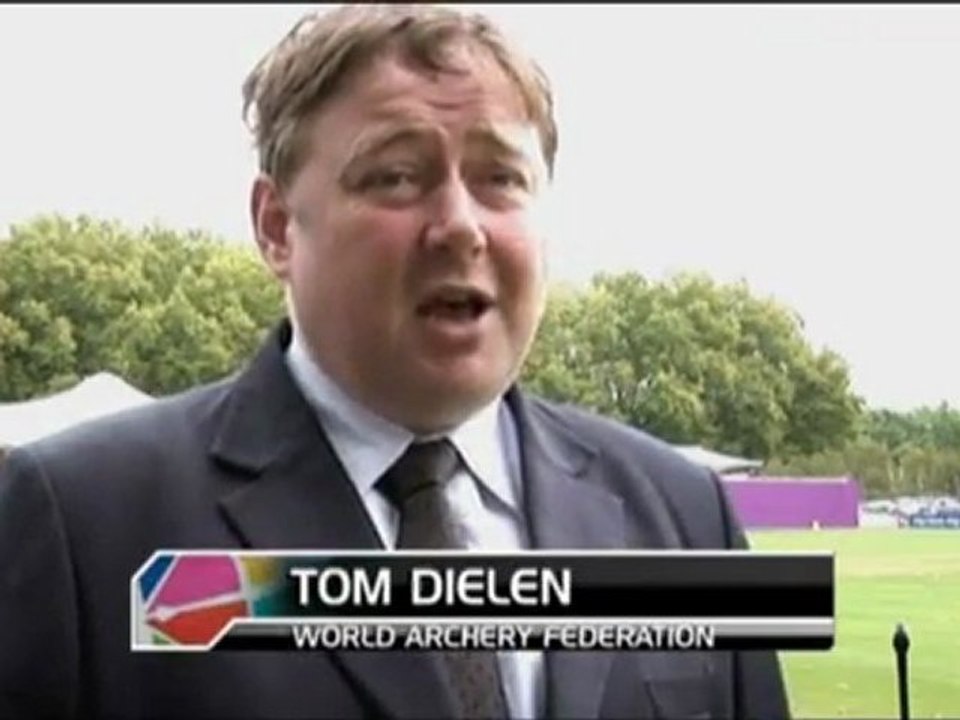 London 2012 - Test-Event der Bogenschützen