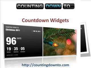 Online countdown clock