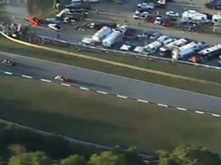 ALMS, Road Atlanta 2011 - Audi Dumas Crash