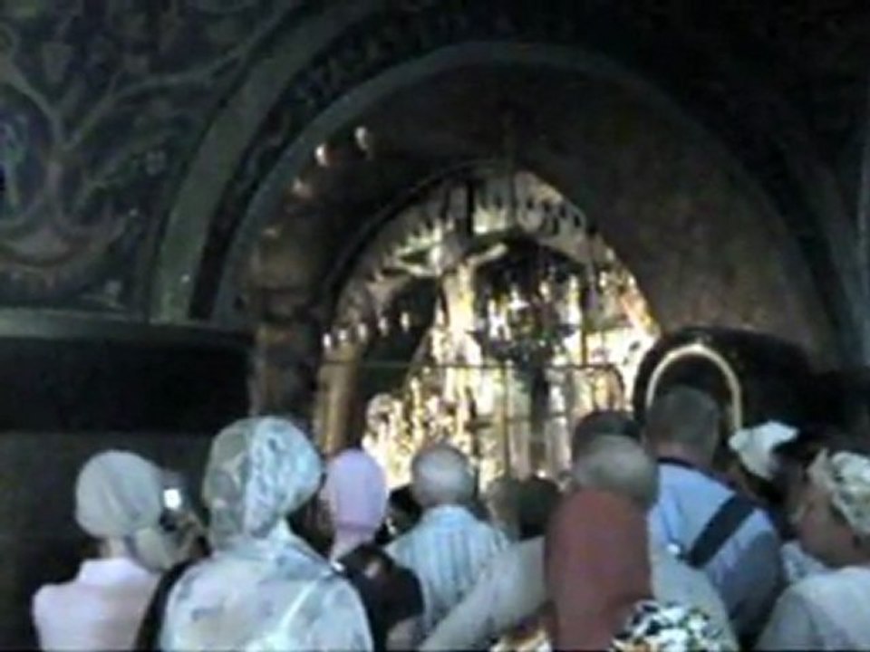 В храме Гроба Господня