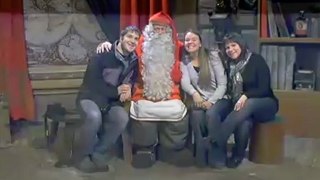 Visiting Santa Claus in Rovaniemi, Finland