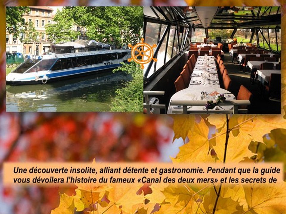 Toulouse Croisières - Croisière Restauration sur l'Occitania