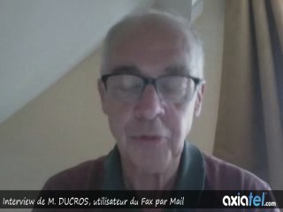 Interview Marc DUCROS, gérant du portail de vente en ligne voluume.fr, utilisateur du Fax par Mail d’Axiatel