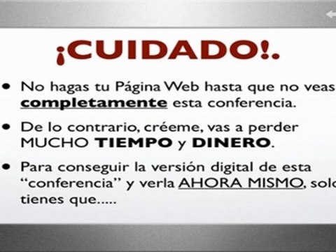 como crear pagina web en 4 horas