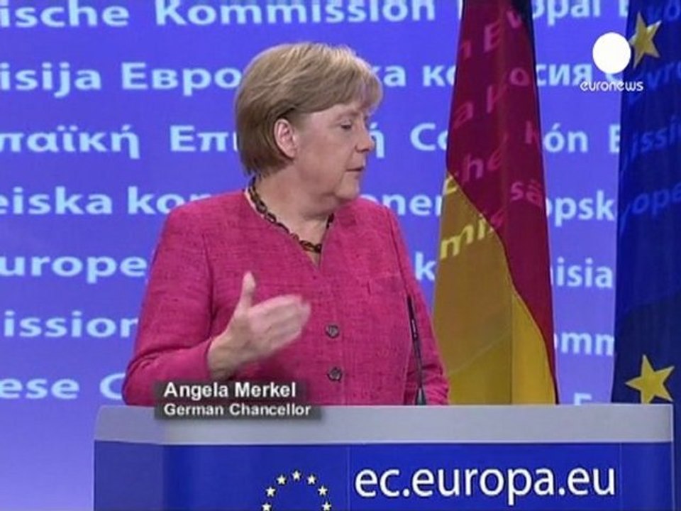 Merkel apuesta por recapitalizar la banca