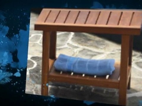 Relax with Teak Shower Chairs