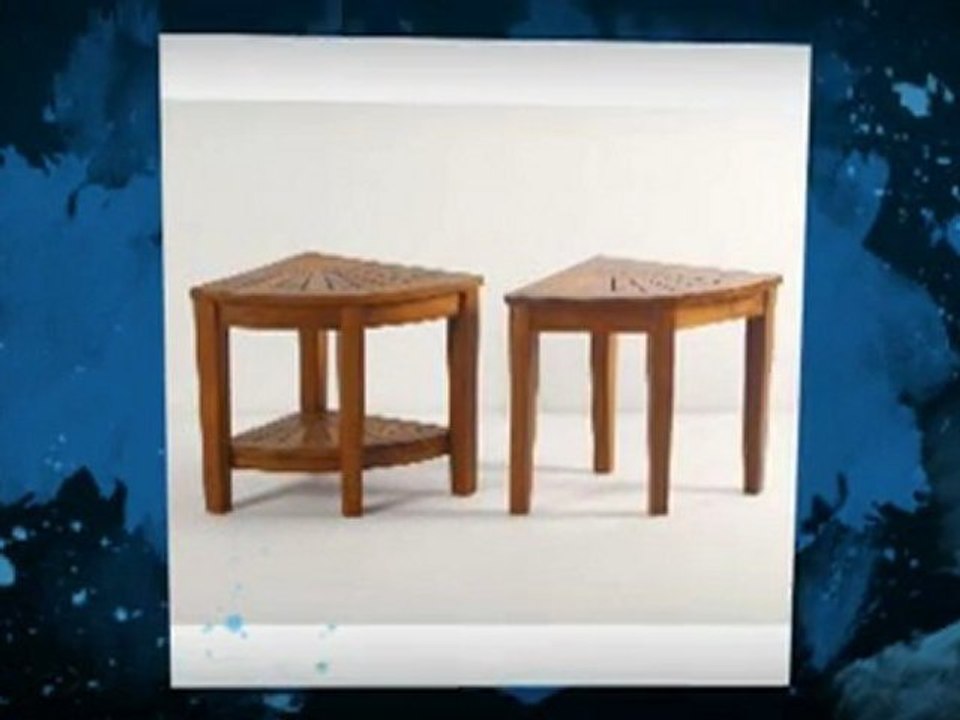 Maximize Shower Space With a Corner Shower Bench