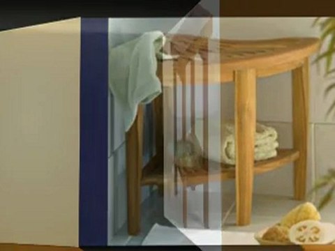 Teak Shower Stools Great for Many Uses