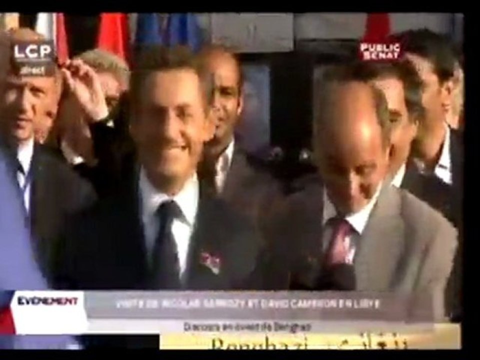 Nicolas Sarkozy s'aventure en Libye