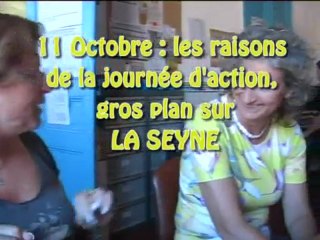 11 Octobre : Conférence de presse à l'UL CGT La Seyne