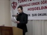 TDV Osmangazi Erkek Öğrenci Yurdu/Murat Yurtsever Şiir Okuma Yarışması - I.bölüm