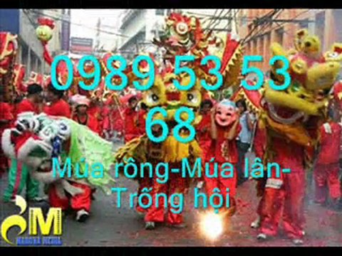Cho thuê múa rồng,múa lân,trống hội 0989 53 53 68