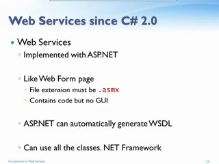 Introduction aux services web