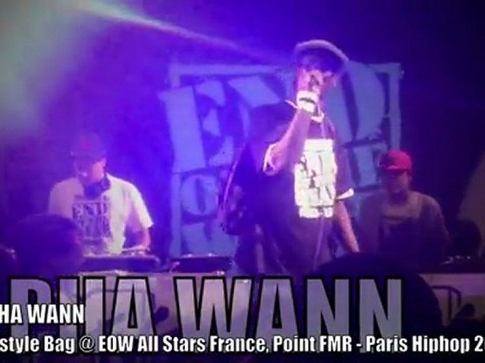 ALPHA WANN Freestyle Bag@ EOW All Stars Paris 2010