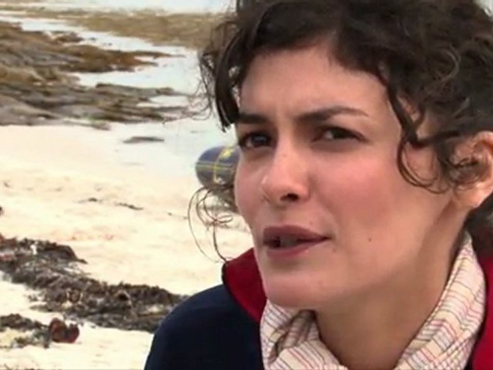 Bapteme MOD70 FONCIA de Michel Desjoyeaux par Audrey Tautou