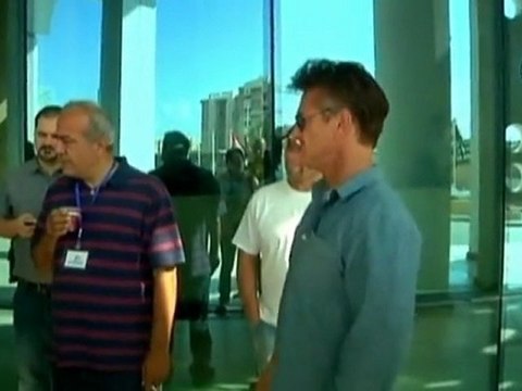 Hollywood actor Sean Penn visits Tripoli