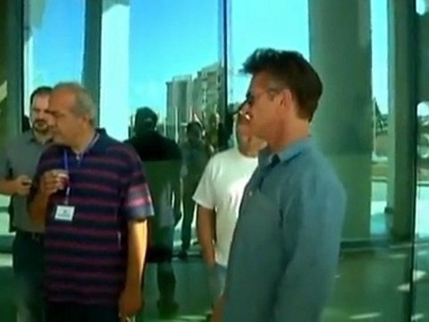 Hollywood actor Sean Penn visits Tripoli