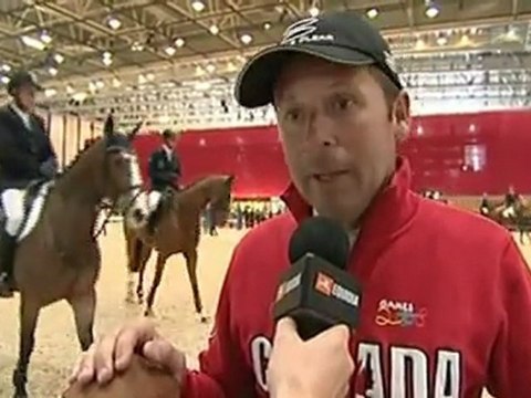 Eric Lamaze, champion olympique en titre