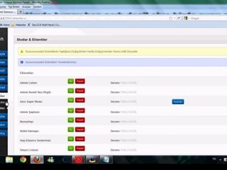 Counter Strike panelde mod hatası