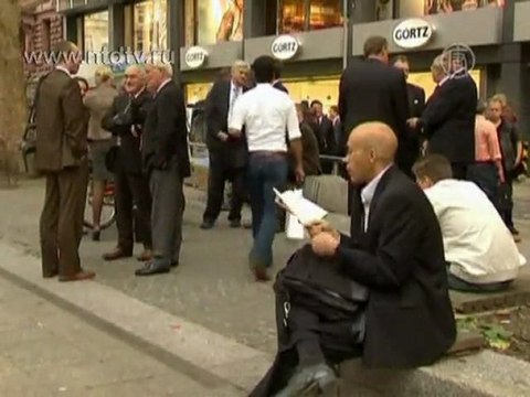 Биржа во Франкфурте закрылась на час из-за бомбы