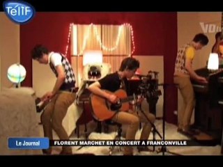 Florent Marchet en concert à Franconville