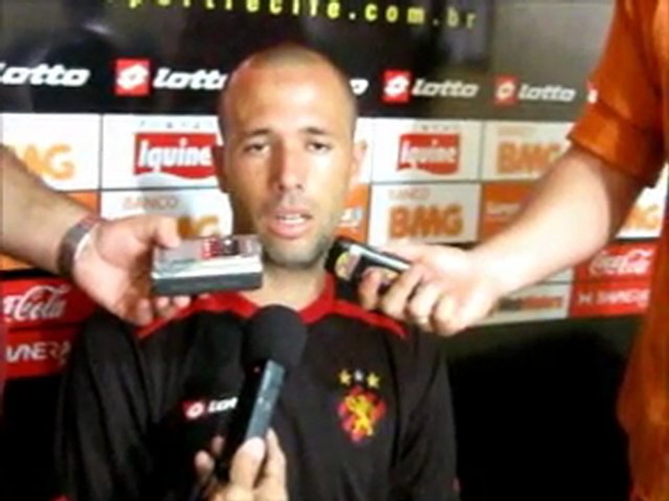 Goleada PE - Gabriel antes do jogo contra Ponte