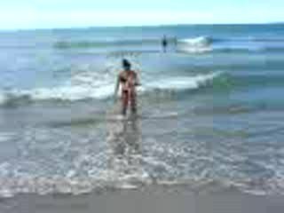 A Carnon dans les vagues