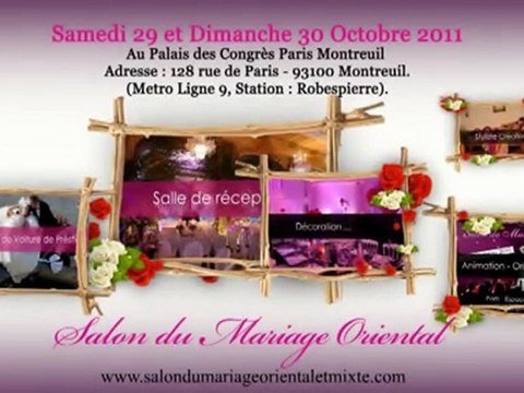 Salon du Mariage Oriental 2011