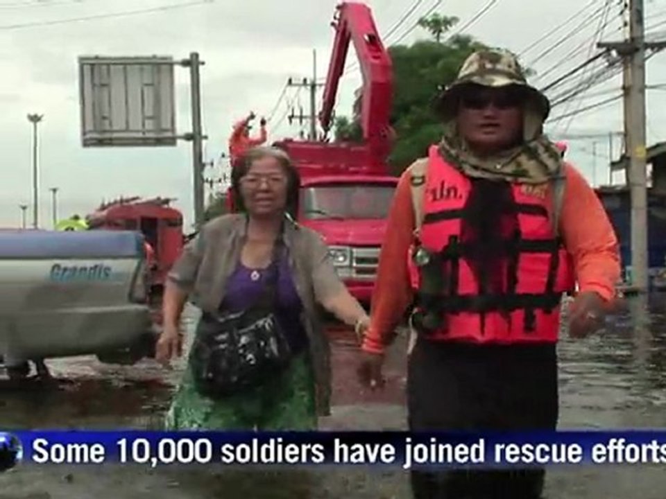 Thailand battles worst floods in decades