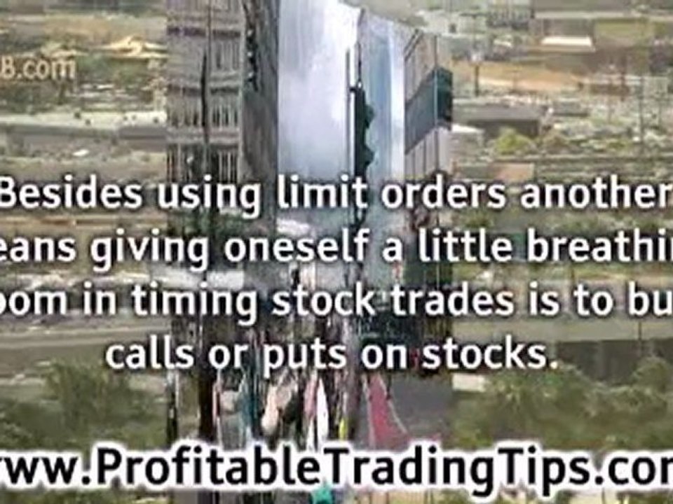 Timing Stock Trades
